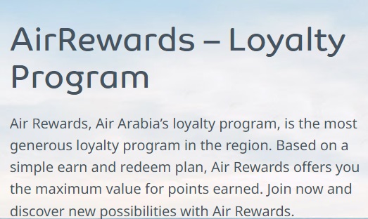 AirArabia Código promocional